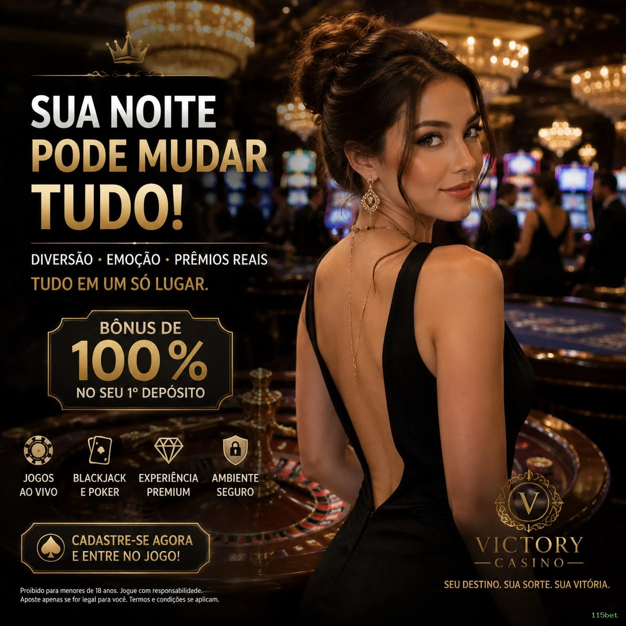 Cassino 115bet - mesas ao vivo e jogos